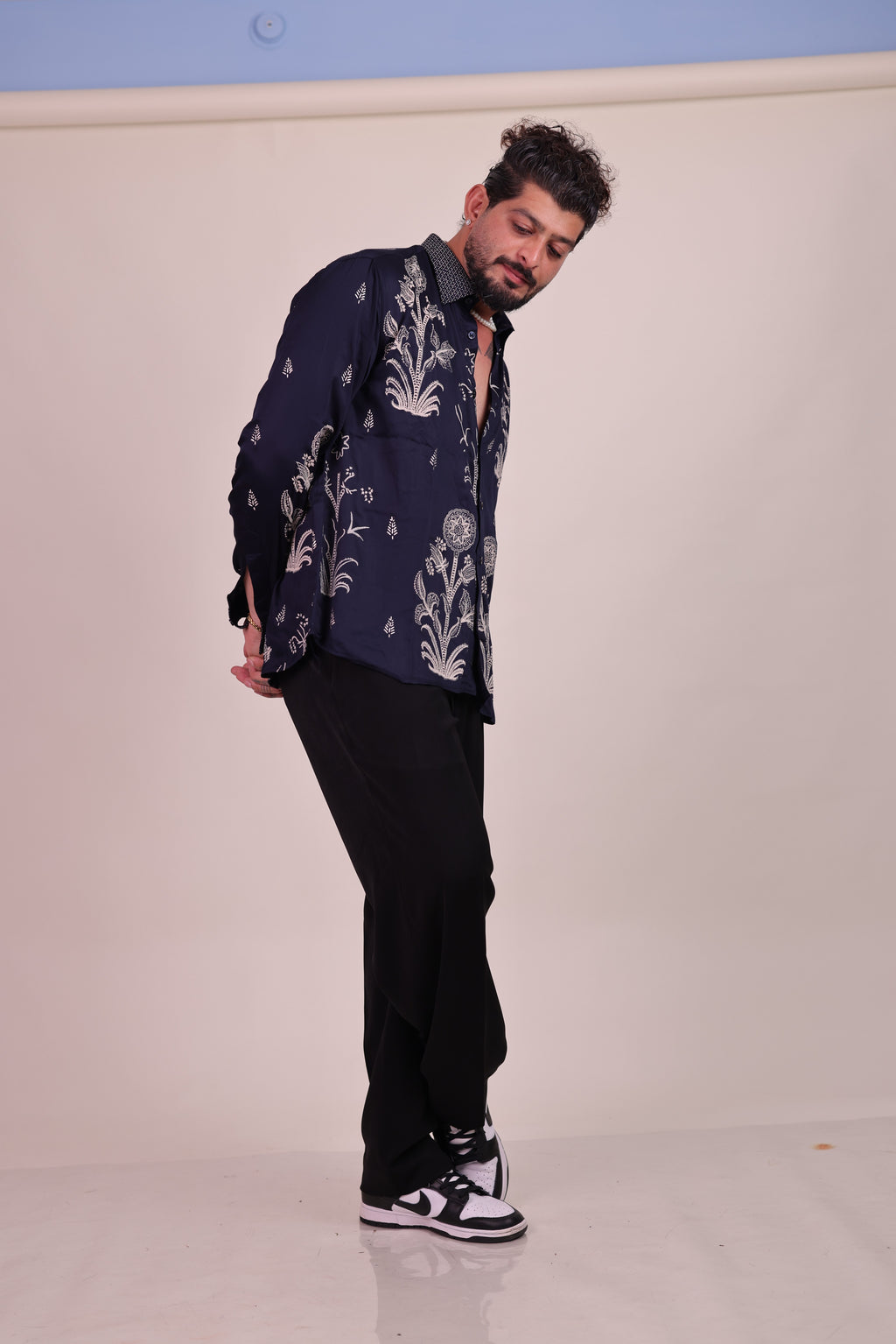 Blooming Heritage (Real Silver/Chandi Shirt)