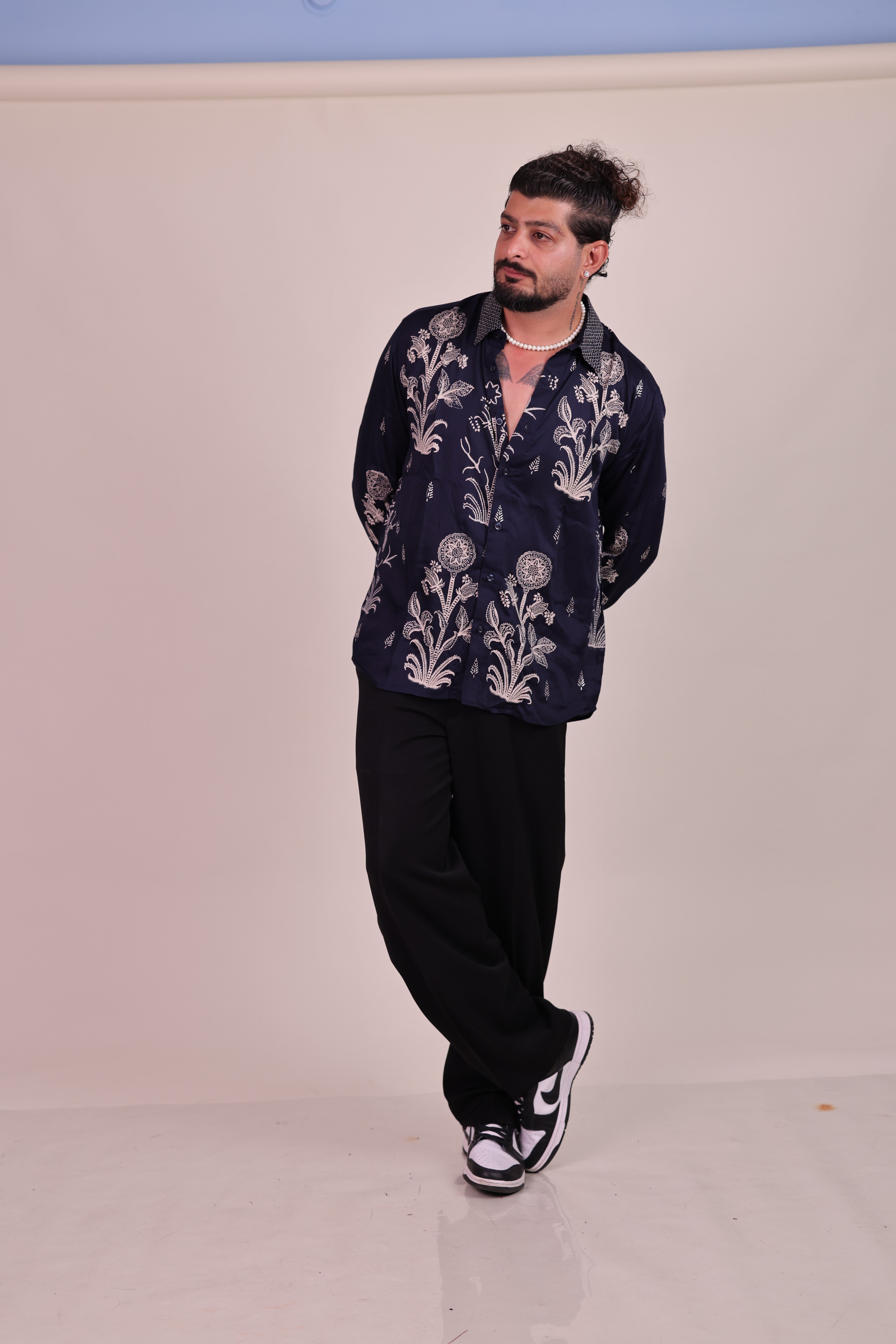 Blooming Heritage (Real Silver/Chandi Shirt)