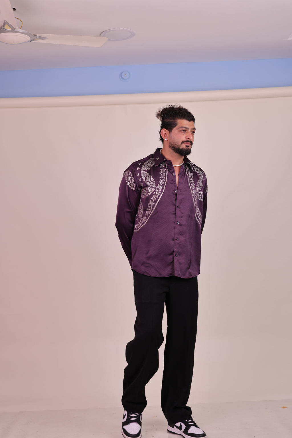 Regal Paisley (Real Silver/Chandi Shirt)