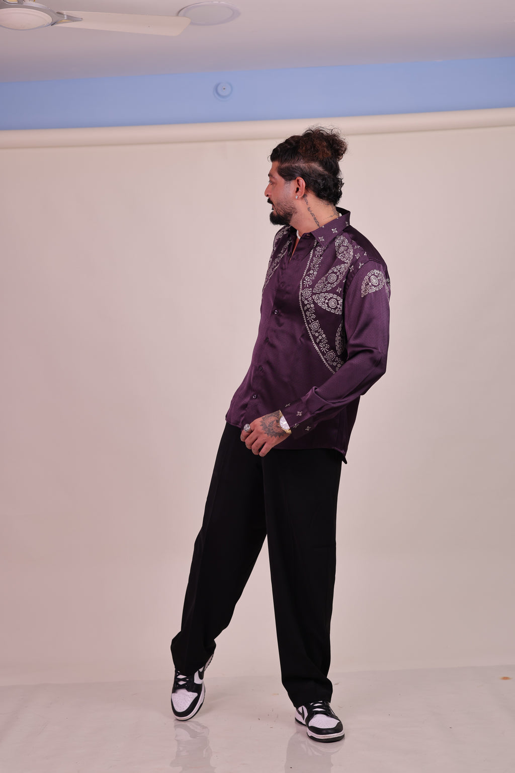 Regal Paisley (Real Silver/Chandi Shirt)