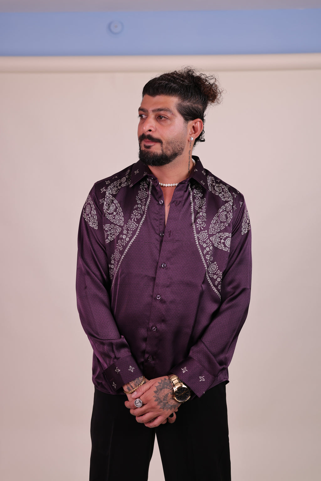 Regal Paisley (Real Silver/Chandi Shirt)