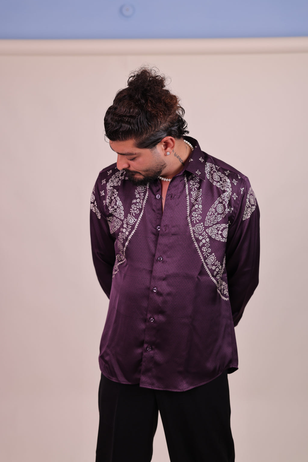 Regal Paisley (Real Silver/Chandi Shirt)