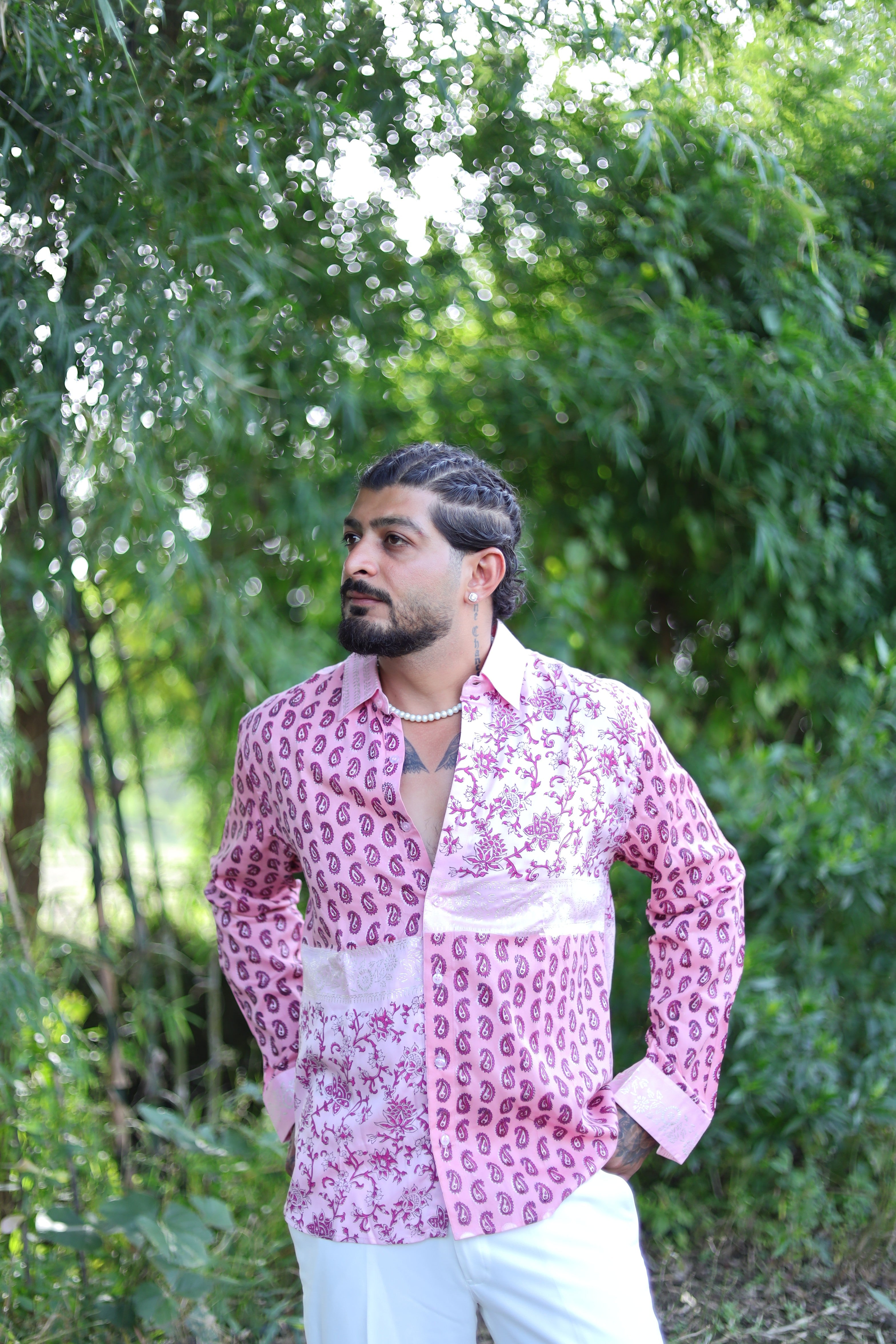 Blush Harmony (Real Silver/Chandi Shirt)