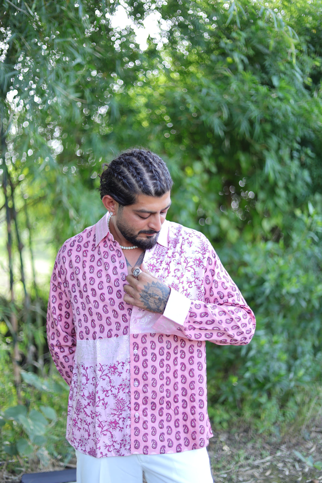 Blush Harmony (Real Silver/Chandi Shirt)