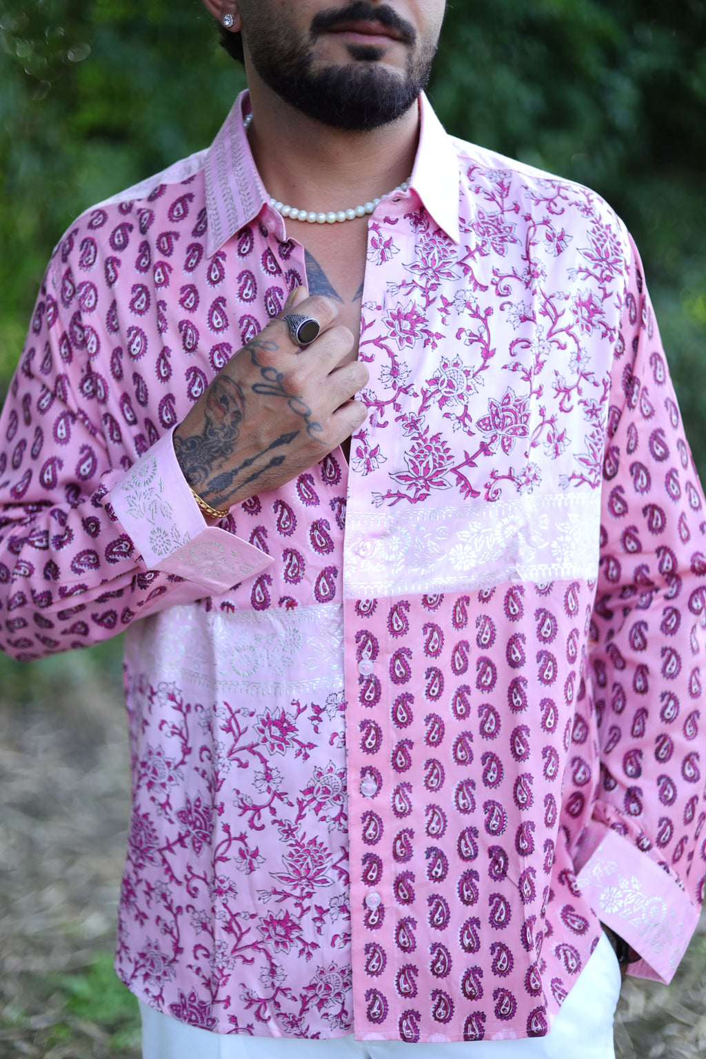 Blush Harmony (Real Silver/Chandi Shirt)