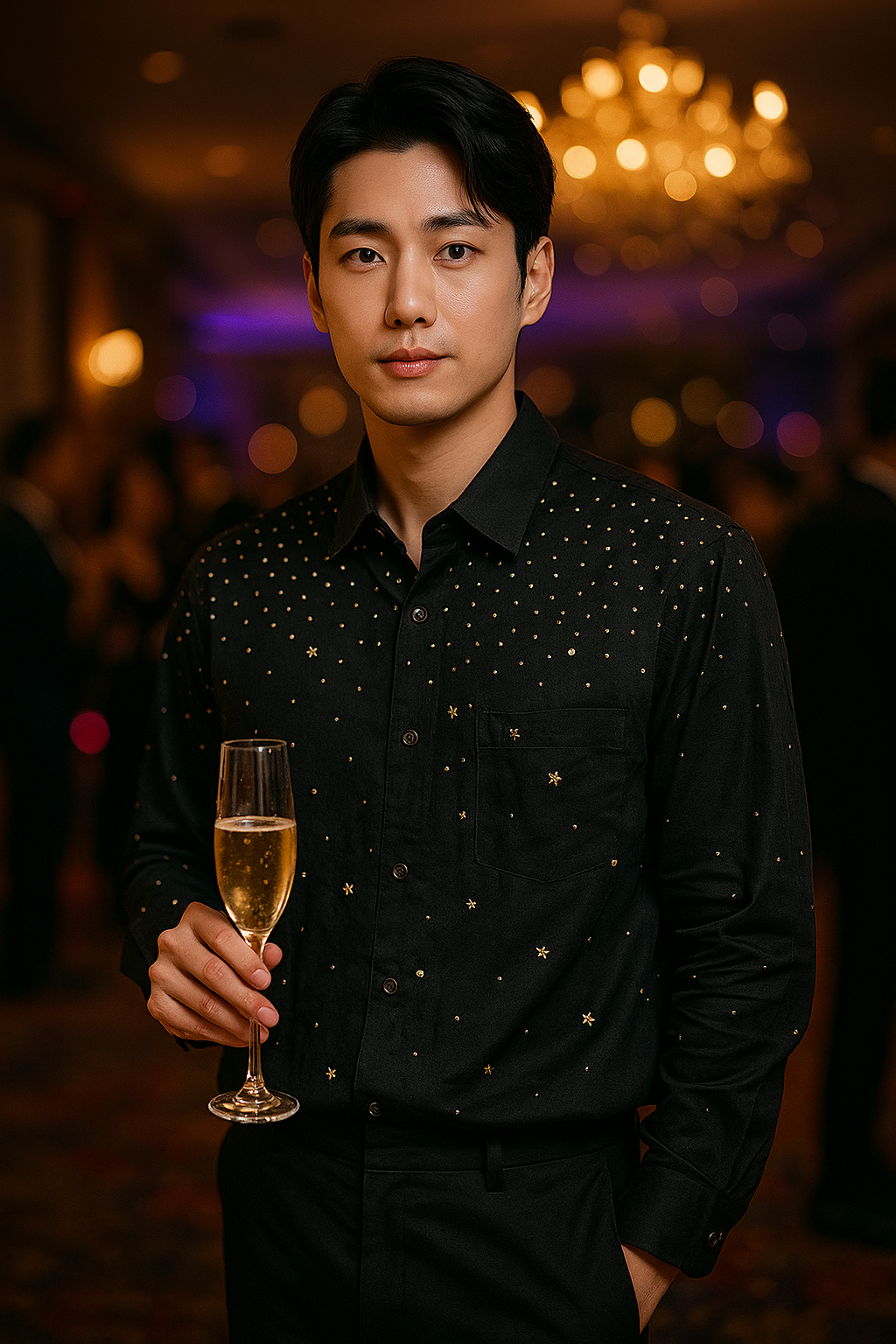 Stellar Noir Shirt (Real Gold/Sona Shirt)